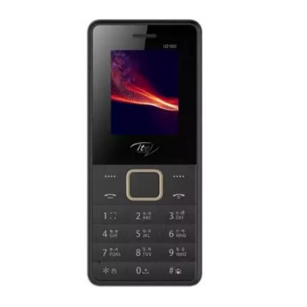 Itel IT 2160 Téléphone Basique - 1.8" - Bluetooth - Noir