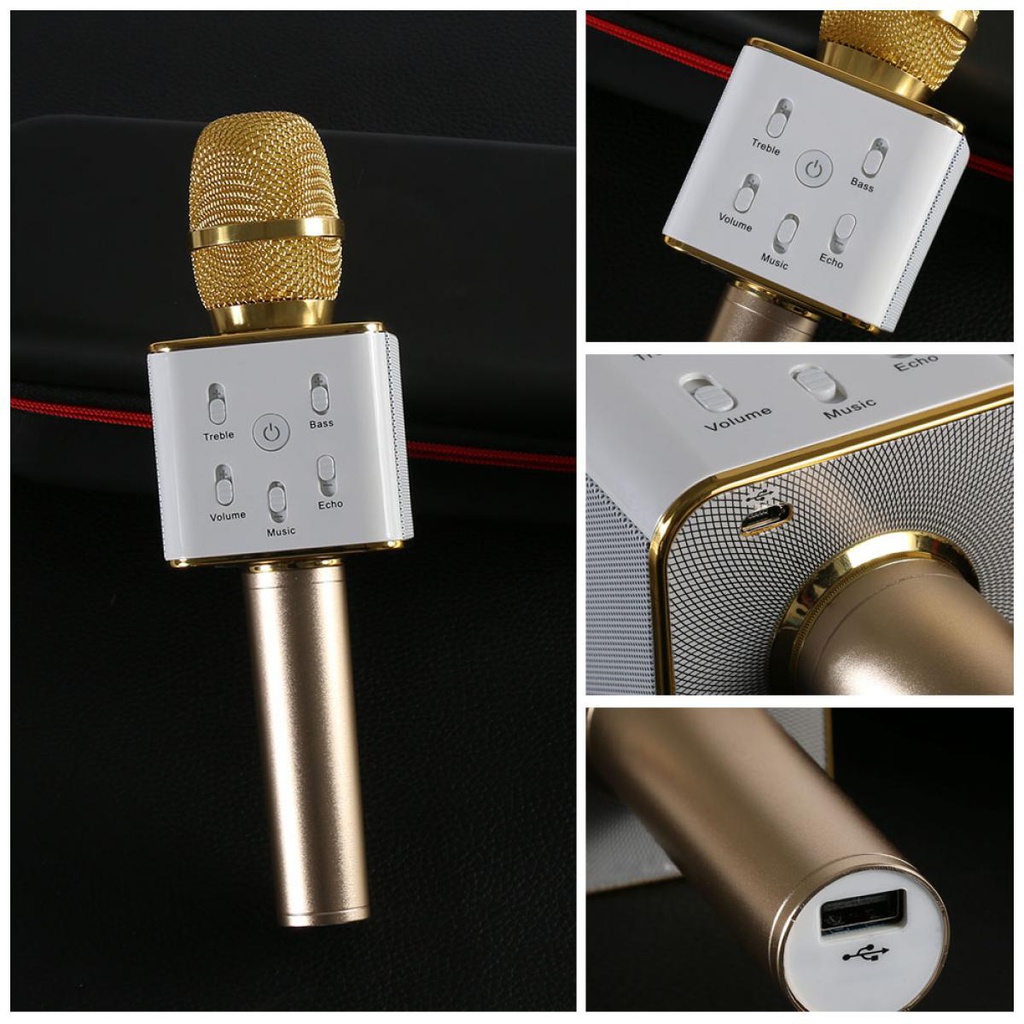 Microphone Bluetooth - Karaoke - Stereo Player - MultiModel