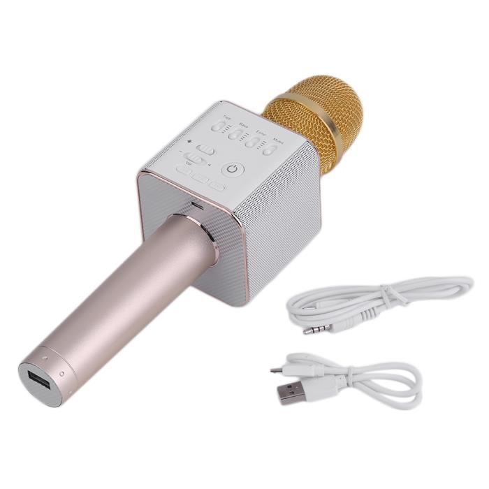 Microphone Bluetooth Karaoké - Couleur En Fonction Du Stock Disponible