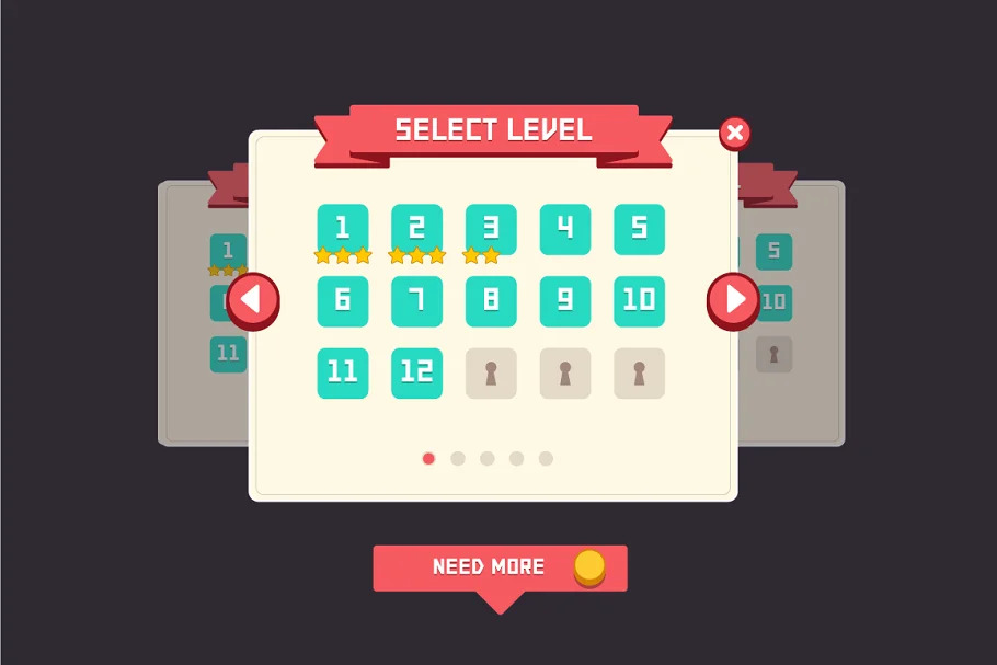 Complete game ui pack