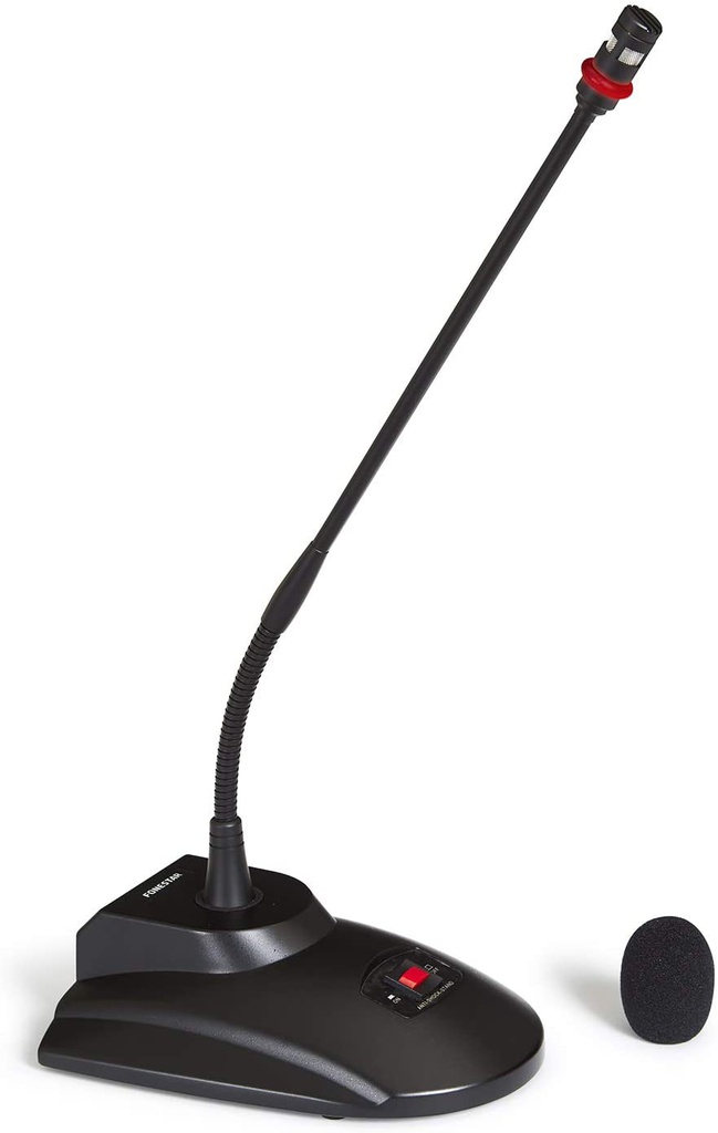 Microphone Conference - Gris