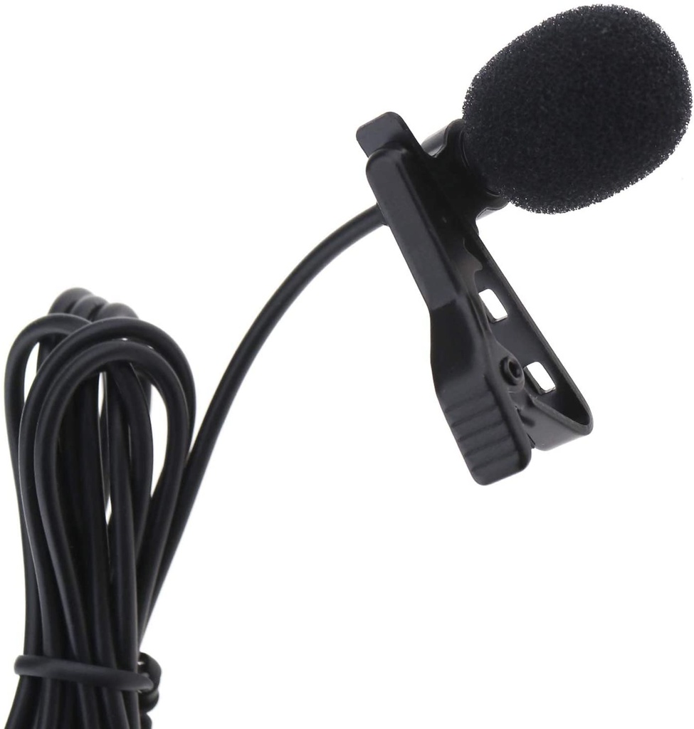 Microphone Cravate - 3,5 Mm - Noir