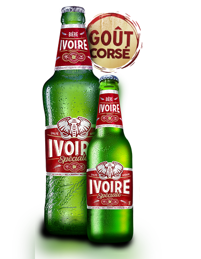 Ivoire Lot De 03 Bouteilles De Bières Ivoire - 4.8°Alc