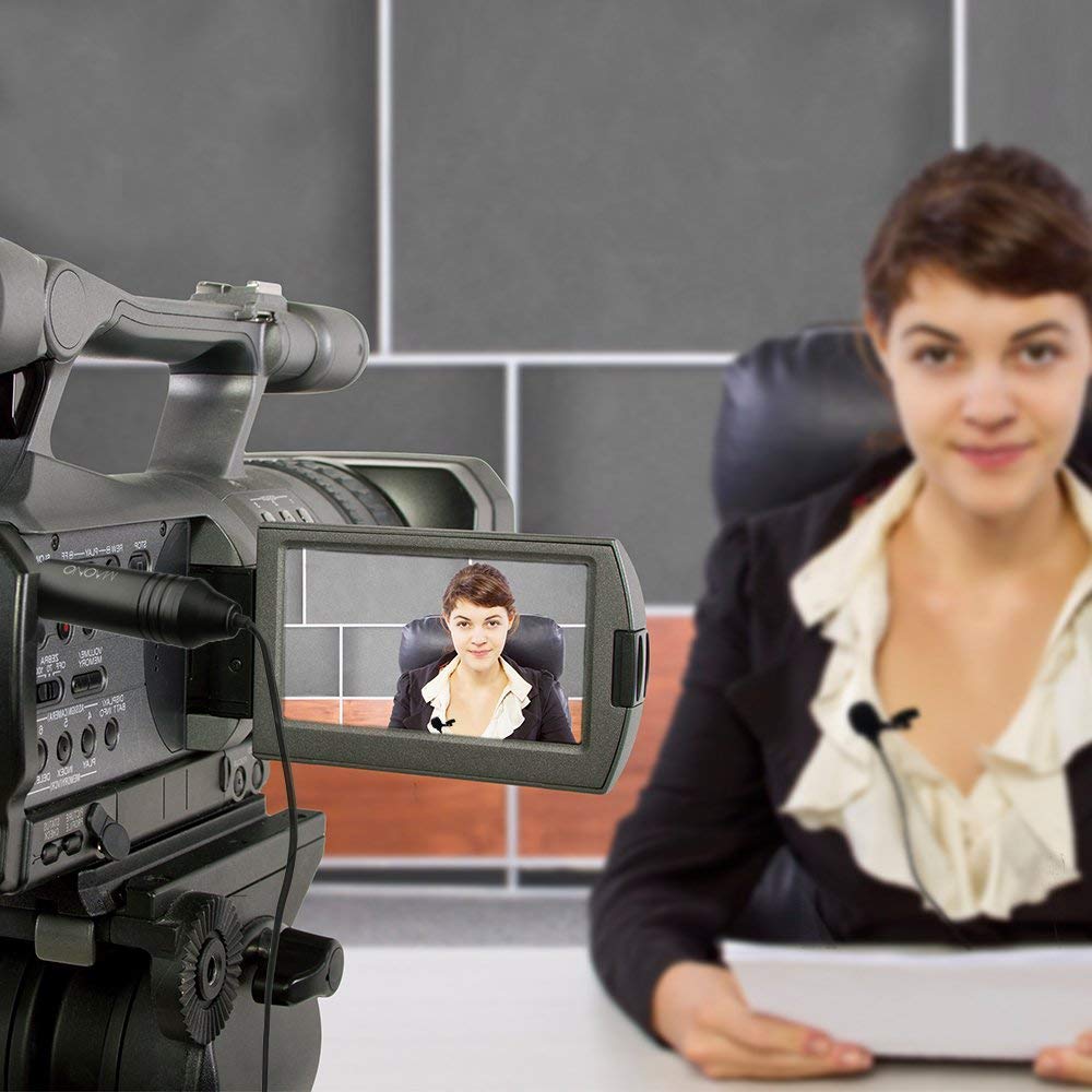 Microphone Cravate Professionnel A Revers Pour Diffusion En Direct