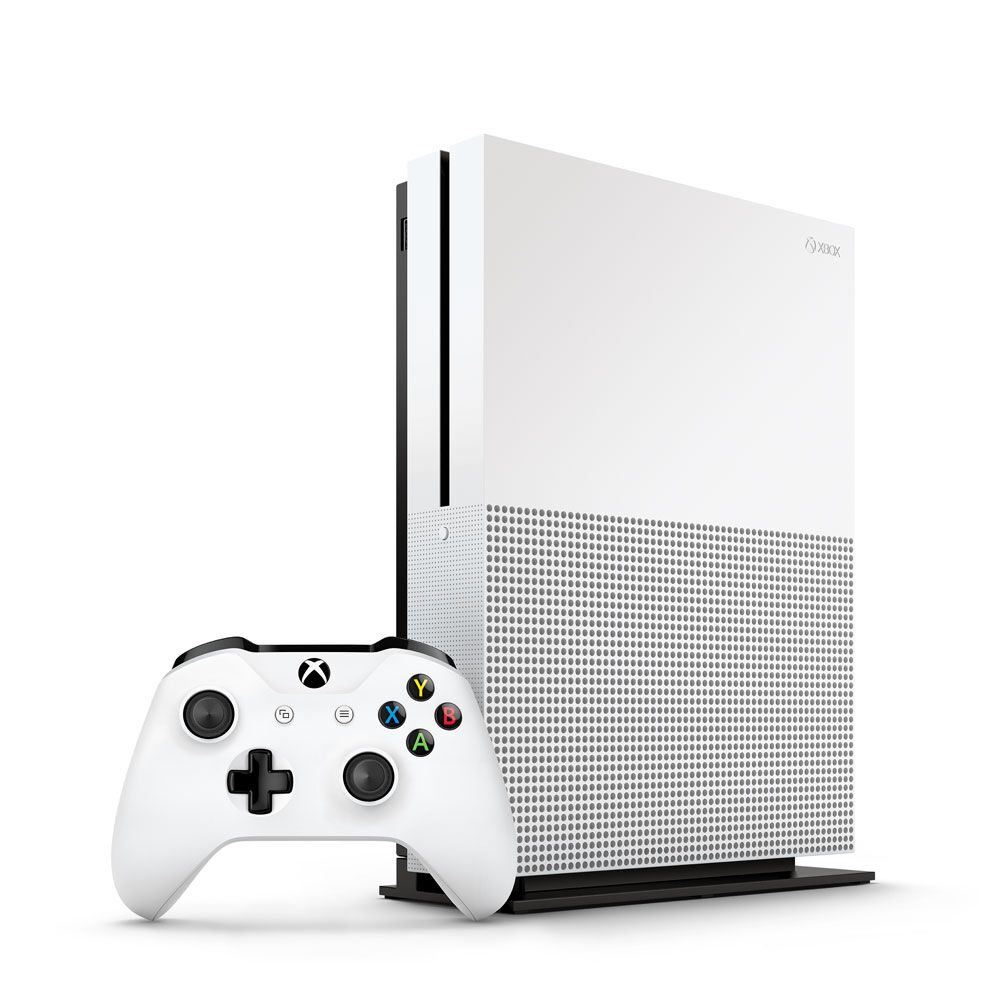 Microsoft X Box One S + 1 Manette - 1000 Go - 1.75 Ghz - Blanc