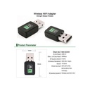 Mini Adaptateur WiFi - 300Mbps - Noir