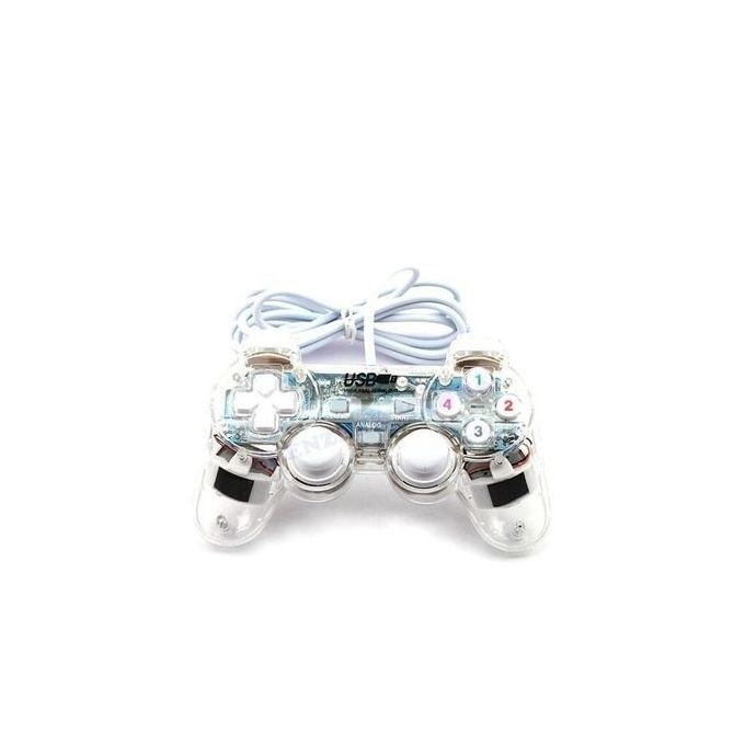 Manette USB De Jeu Pour Ordinateur - Transparent