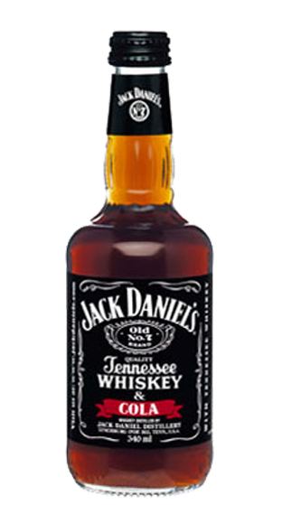 JACK DANIELS WHISKY &amp; COLA 340ML