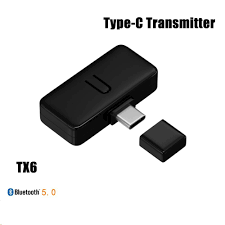 JD-TX6 For PS4 Bluetooth Audio Adapter USB-C / Type-c Bluetooth 4.2 Transmitter Adapter Switch Bluetooth Transmitter