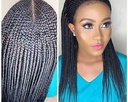 Perruque tresse africaine
