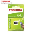 Toshiba Carte Mémoire - 64GB -  Evo Plus -  MICRO SDXC - 100MB/S - NOIR