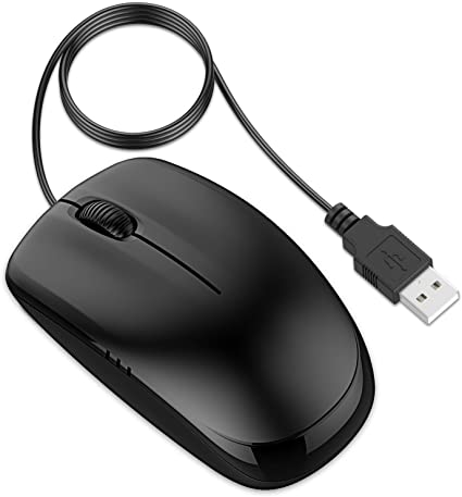 Jc Tech Souris Usb Avec Fil - Noir