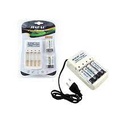 Jiabao Chargeur De Pile + 4 Piles Rechargeables 100 MAh