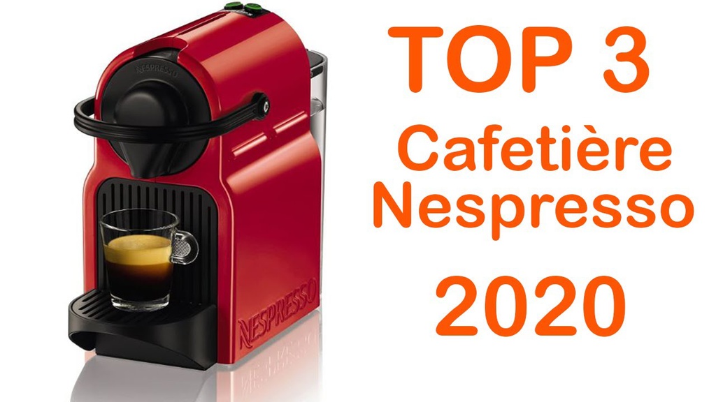 Nespresso Krups Inissia Rouge, Machine à Café Nespresso, Cafetière Expresso à Dosettes, Compacte Automatique, Pression 19 Bars YY1531FD