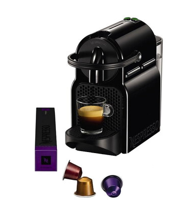 Nespresso Krups Inissia Rouge, Machine à Café Nespresso, Cafetière Expresso à Dosettes, Compacte Automatique, Pression 19 Bars YY1531FD