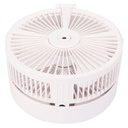 Mini Ventilateur - Portable - Rechargeable USB - Purificateur D'Air - Pliable - Blanc