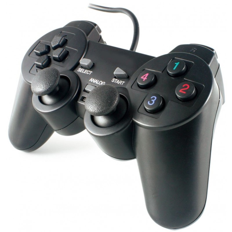 Usb Manette USB De Jeu ( GAME USB 2.0 JOYPAD ) Pour Ordinateur - Noir