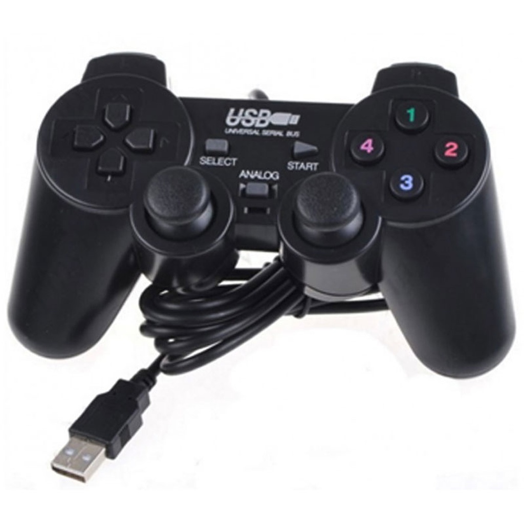 Usb Manette USB De Jeu ( GAME USB 2.0 JOYPAD ) Pour Ordinateur - Noir