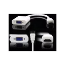 TNB Adaptateur HDMI Mâle Vers VGA Femelle - Blanc