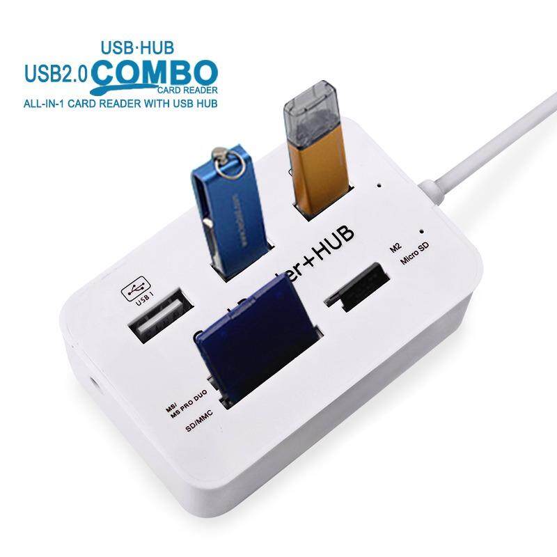 HUB USB 2.0 Avec Lecteur SD