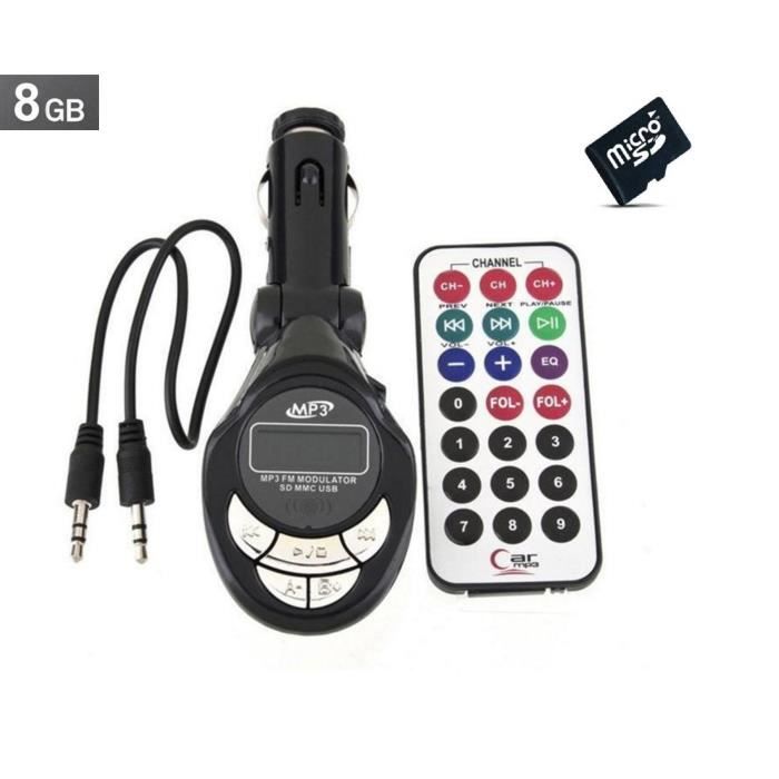 Post Audio Lecteur De USB/Carte Memoire - Gris