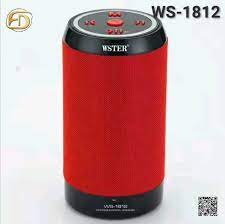 Wster Wireless Bluetooth Speaker WS-1603 - Rouge