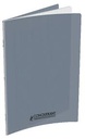 Hamelin Cahier 24x32cm 96p.Sey. 90gr Piqué Couv.Polypro Conquérant - Gris