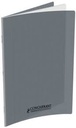 Hamelin Cahier 24x32cm 96p.Sey. 90gr Piqué Couv.Polypro Conquérant - Gris