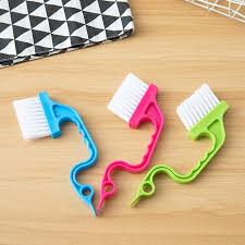 Handheld Household Window Groove Cleaning Brush Soft Hair Screen Cleaning Tool