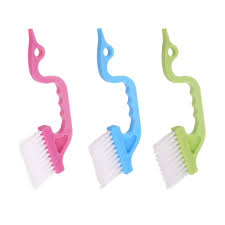 Handheld Household Window Groove Cleaning Brush Soft Hair Screen Cleaning Tool