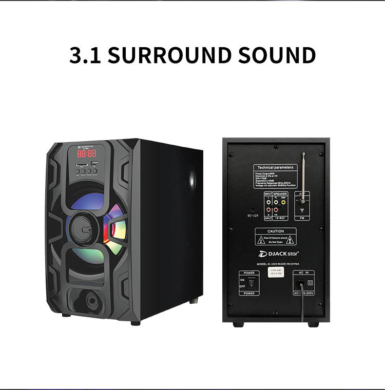 Woofer Djack Star Model: D-1803