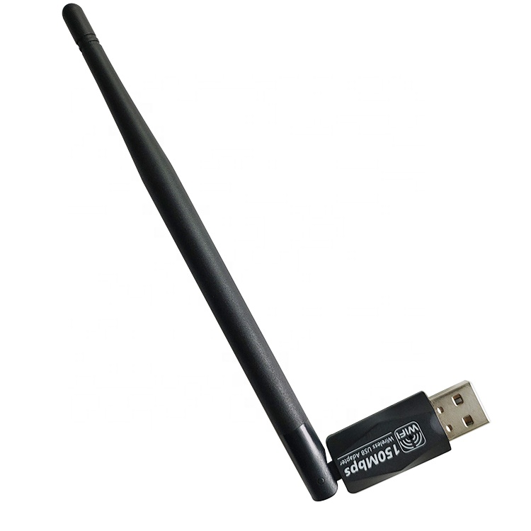 Wireless USB 2.0 - Antenne WiFi  - 802.11N -Noir