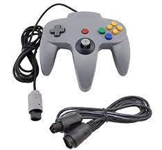 Nintendo N64 Wired Game Controller Gamepad (White)