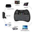 Wireless Mini Clavier Multimédia Sans Fil Rétroéclairé MFT-245 Avec Pavé Tactile - Noir