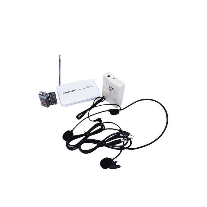 Wireless Microphone Music House - Bêta-600 - Blanc