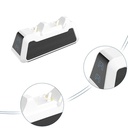 Wireless Controller Charger Dual Charger Handle Seat For PS5 Controller-white