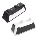 Wireless Controller Charger Dual Charger Handle Seat For PS5 Controller-white