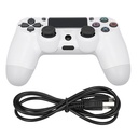 Wired Game Controller Gamepad Handle For PS3 / Compute(White)