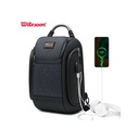 Wilrsoon Sac A Dos A Port Usb Noir