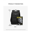 Wiersoon - Sac à Dos 15.6 Pouces - Noir