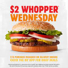Whopper Wednesday