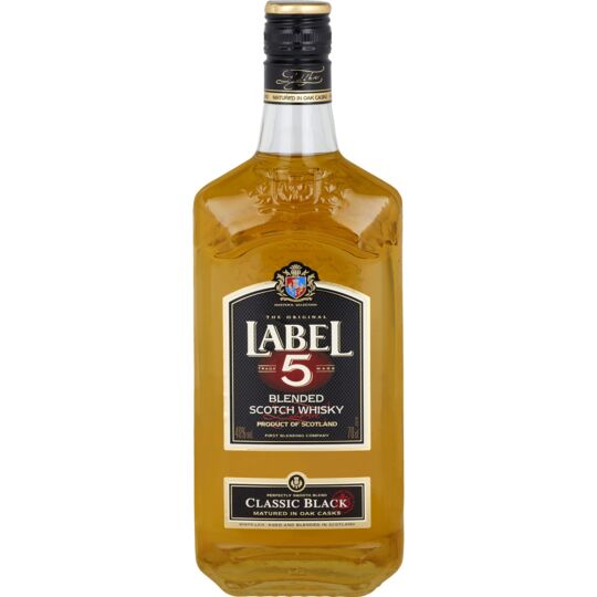 Whisky Scotch Classic Black Label 5 - 70Cl