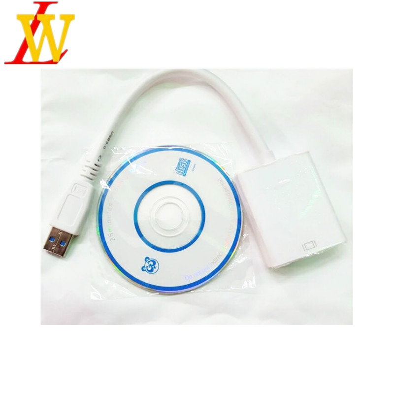 Transmission Haute Vitesse USB 3.0 Vers HDMI Câble Convertisseur Adaptateur Audio Vidéo