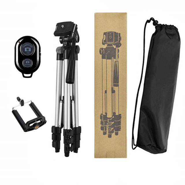 Trépied Pour Caméra - 14-40 Pouces - Argent