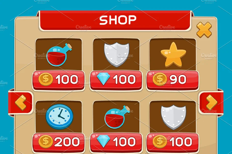 Graphical User Interface Set