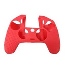Handle Sleeve Silicone Case Dustproof Skin Protective Cover For PS5 Controller-red