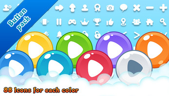 Casual Game UI for mobile games