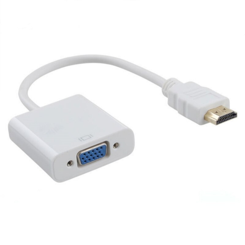Convertisseur HDMI En VGA + Audio - Blanc