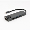 Convertisseur Type C  5 En 1