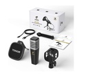 TONOR Microphone USB, Micro à Condensateur Pour PC, Avec Trépied TC30
